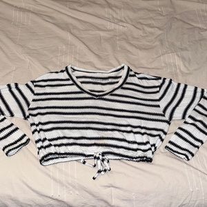 Stripped crop top